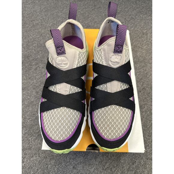 Timberland Mens 10 Solar Wave Slip on Taupe Mesh w/ Blk - Picture 1 of 8